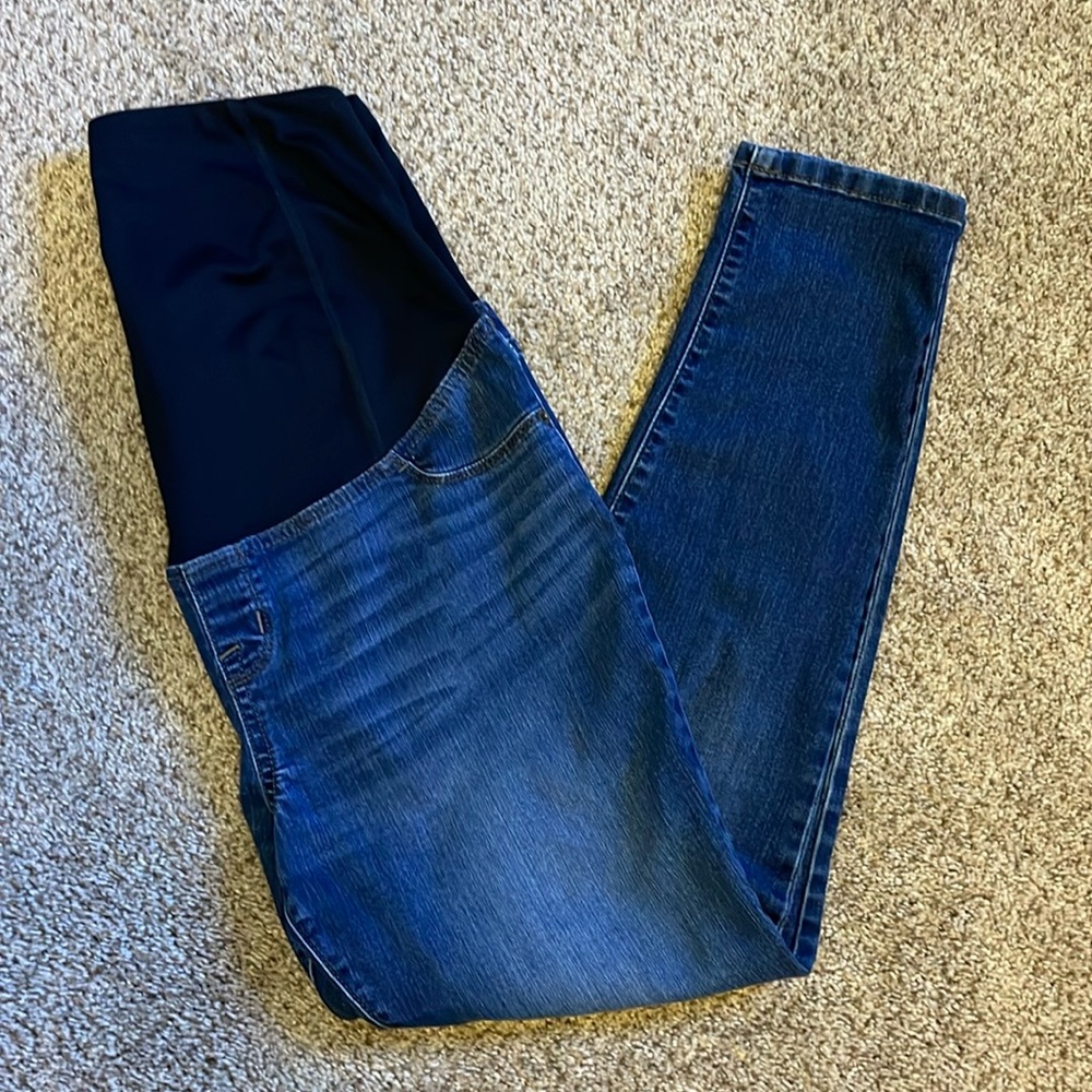 Isabel maternity skinny jeans, EUC, size 10/30r